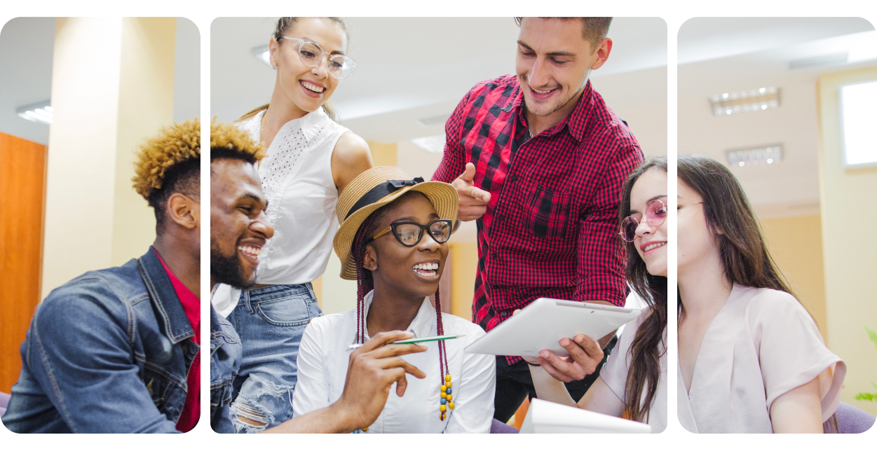 RALCI members engaged in a group discussion and learning session